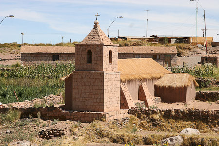 Kerkje in de kenmerkende bouwstijl