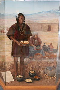Beeld uit het Archeologische museum Padre le Paige, San Pedro