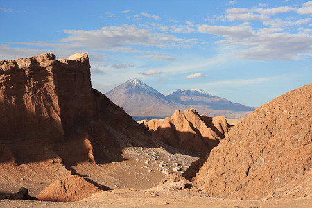Maanvallei in de Atacamawoestijn.
