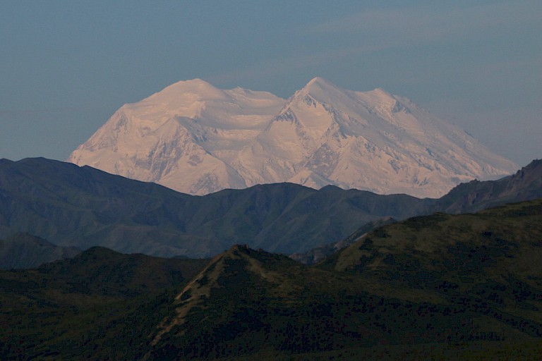De berg Denali.